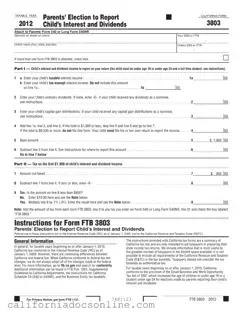 Fill Your California 3803 Form