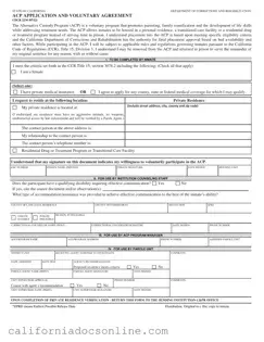Fill Your California Alternative Custody Form