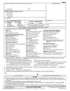 Fill Your California Civil Form