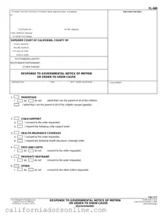 Fill Your California Fl 685 Form