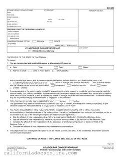 Fill Your California Gc 320 Form