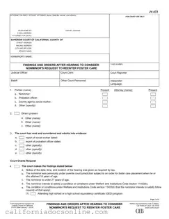 Fill Your California Jv 472 Form