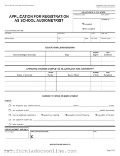 Fill Your California Pm 101 Form