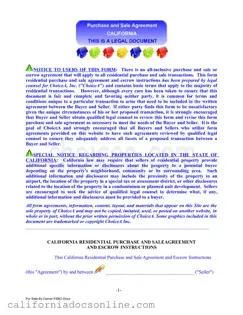 Fill Your Sale Agreement California Form